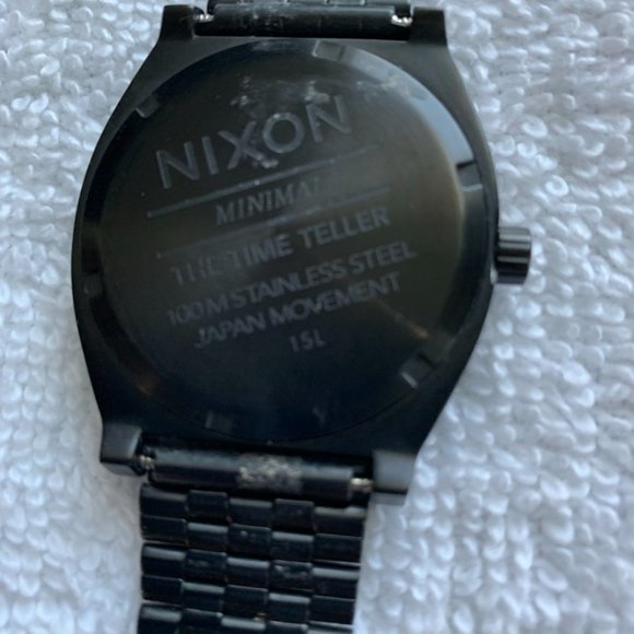 NIXON Time Teller Black on Black main image 13
